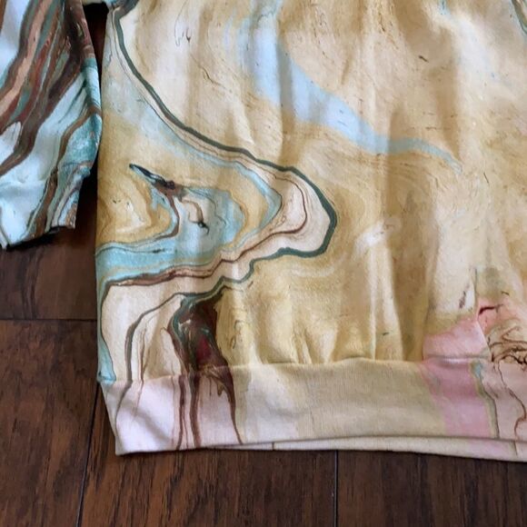 Vintage Tultex Crewneck Tie dye sweatshirt size L amazing unique Like new - Picture 6 of 11